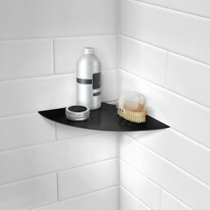 Grout Line Corner Shelf